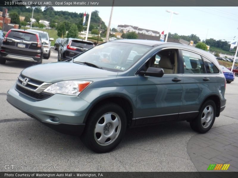 Opal Sage Metallic / Ivory 2010 Honda CR-V LX AWD