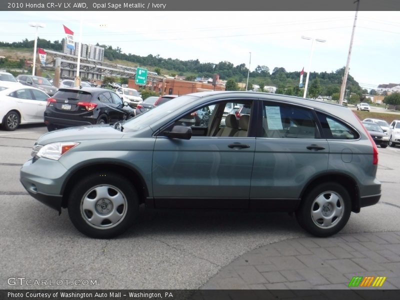 Opal Sage Metallic / Ivory 2010 Honda CR-V LX AWD