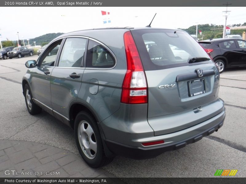 Opal Sage Metallic / Ivory 2010 Honda CR-V LX AWD