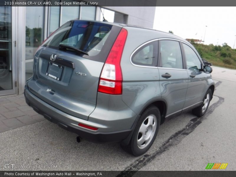 Opal Sage Metallic / Ivory 2010 Honda CR-V LX AWD