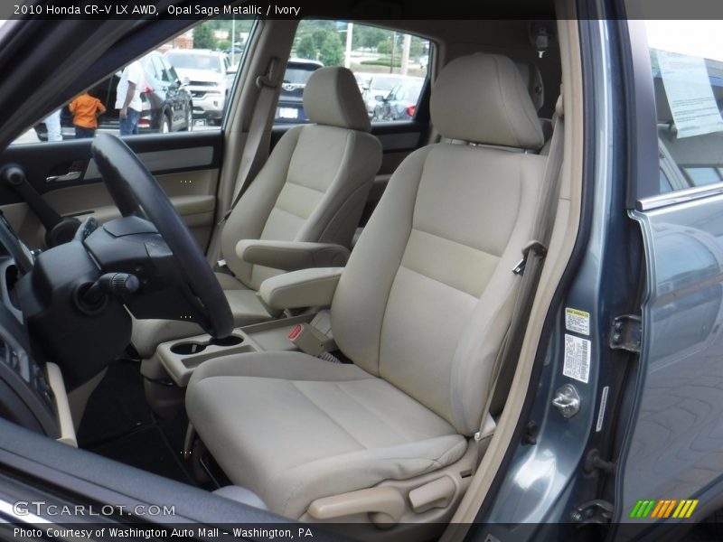 Opal Sage Metallic / Ivory 2010 Honda CR-V LX AWD