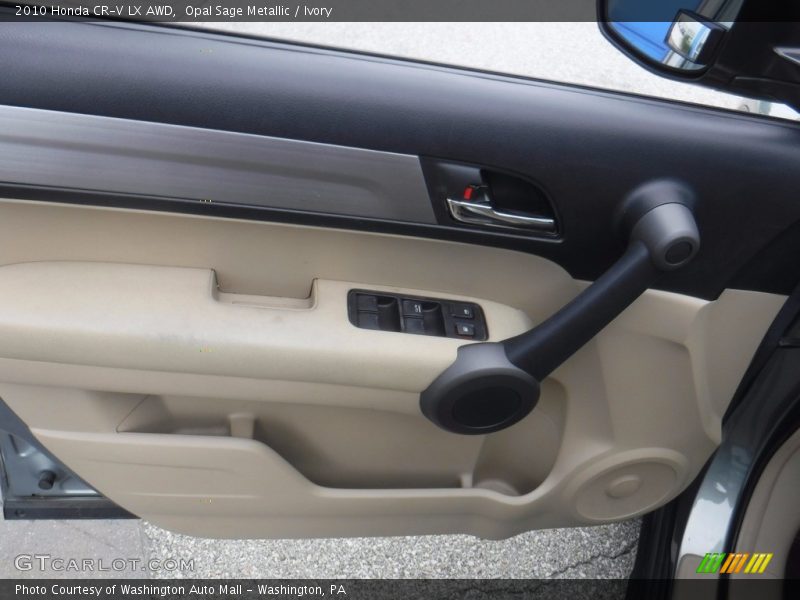 Opal Sage Metallic / Ivory 2010 Honda CR-V LX AWD