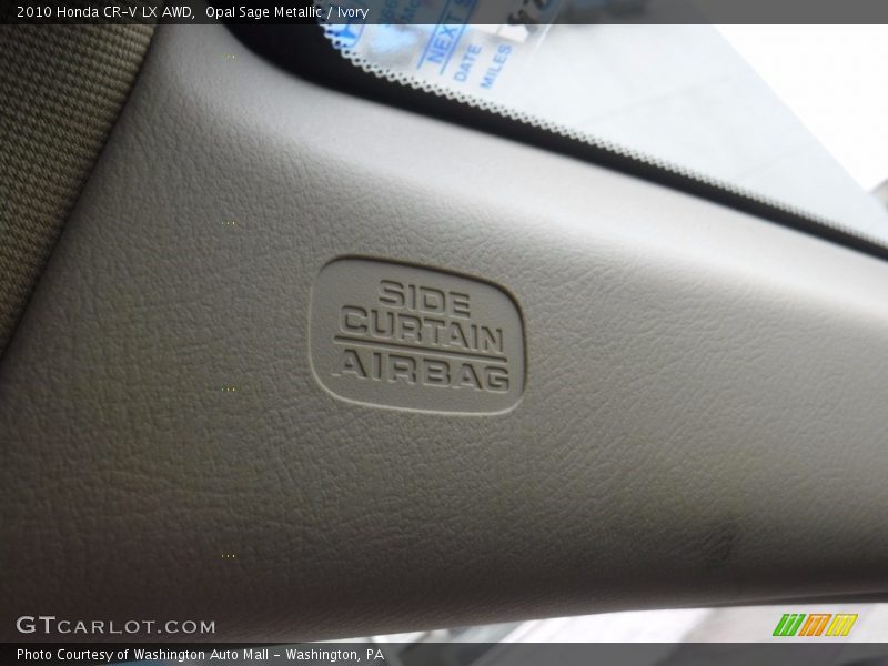 Opal Sage Metallic / Ivory 2010 Honda CR-V LX AWD