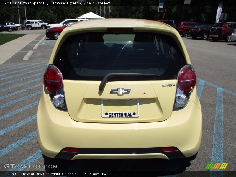 Lemonade (Yellow) / Yellow/Yellow 2013 Chevrolet Spark LT