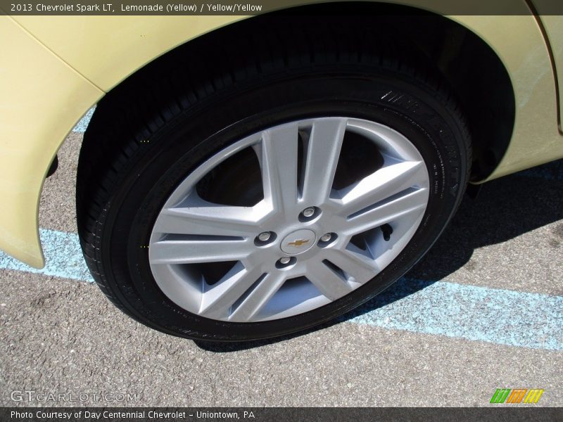 Lemonade (Yellow) / Yellow/Yellow 2013 Chevrolet Spark LT