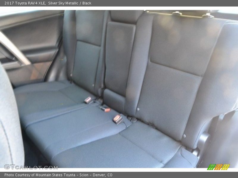 Silver Sky Metallic / Black 2017 Toyota RAV4 XLE