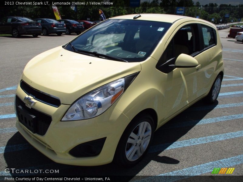 Lemonade (Yellow) / Yellow/Yellow 2013 Chevrolet Spark LT
