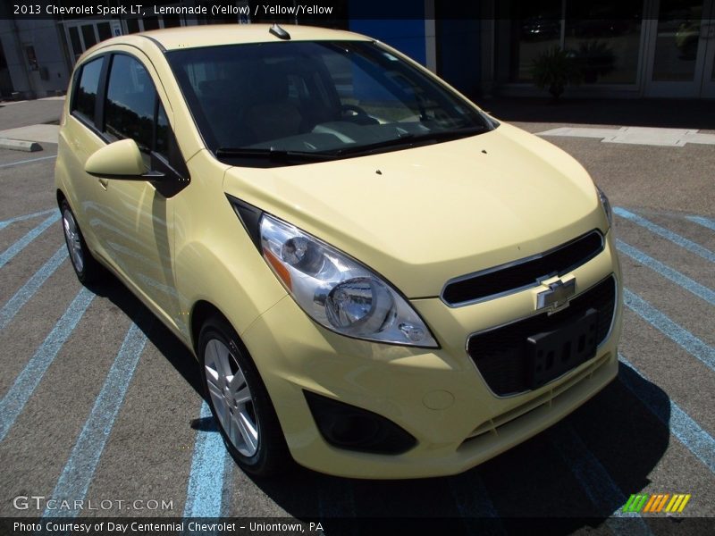 Lemonade (Yellow) / Yellow/Yellow 2013 Chevrolet Spark LT
