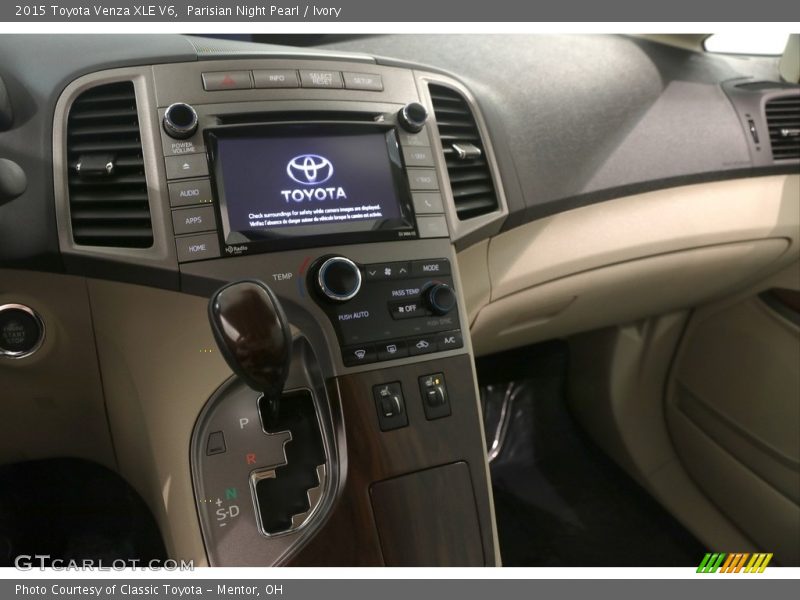 Parisian Night Pearl / Ivory 2015 Toyota Venza XLE V6