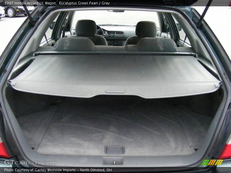 Eucalyptus Green Pearl / Gray 1997 Honda Accord LX Wagon