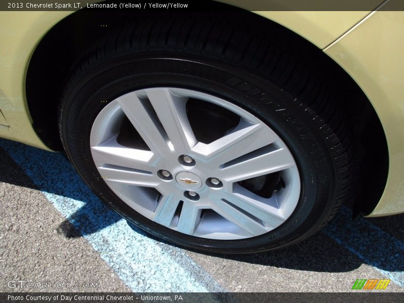 Lemonade (Yellow) / Yellow/Yellow 2013 Chevrolet Spark LT
