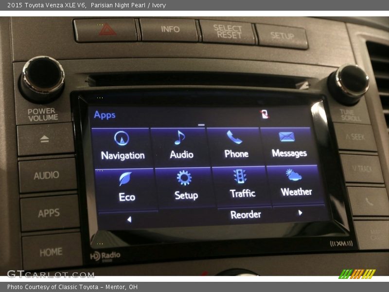 Parisian Night Pearl / Ivory 2015 Toyota Venza XLE V6