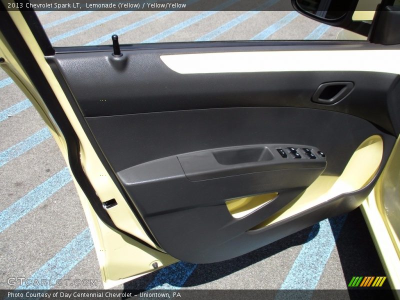 Lemonade (Yellow) / Yellow/Yellow 2013 Chevrolet Spark LT