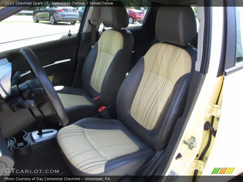 Lemonade (Yellow) / Yellow/Yellow 2013 Chevrolet Spark LT