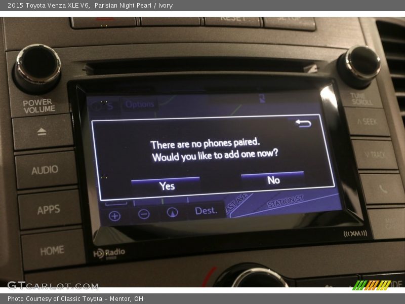 Parisian Night Pearl / Ivory 2015 Toyota Venza XLE V6