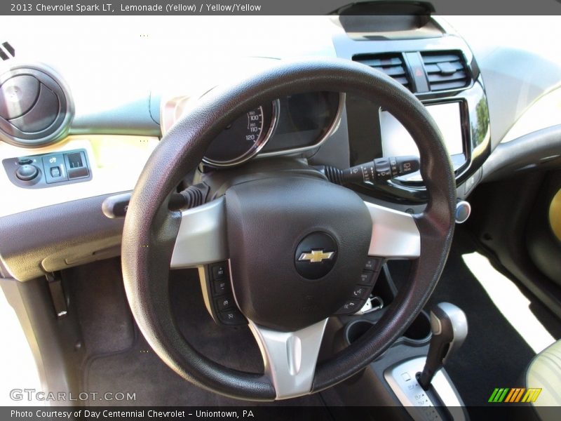 Lemonade (Yellow) / Yellow/Yellow 2013 Chevrolet Spark LT