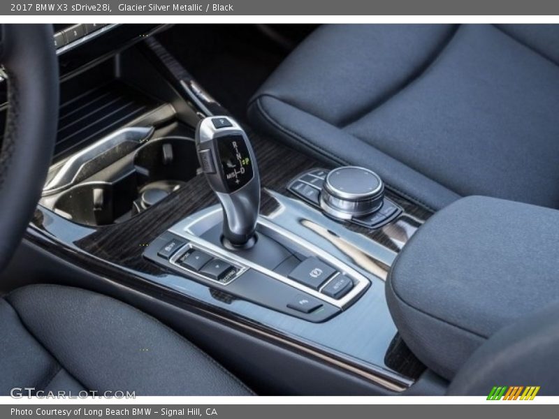 Glacier Silver Metallic / Black 2017 BMW X3 sDrive28i