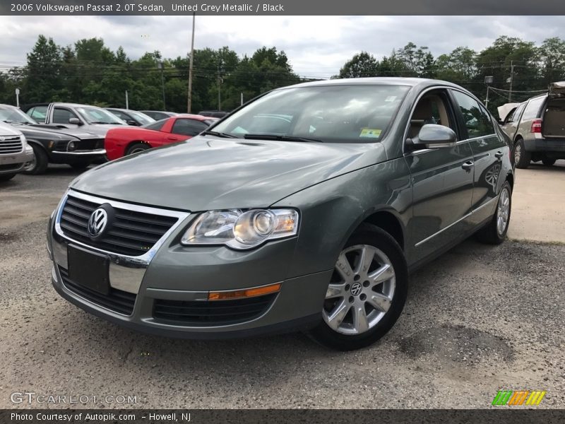 United Grey Metallic / Black 2006 Volkswagen Passat 2.0T Sedan