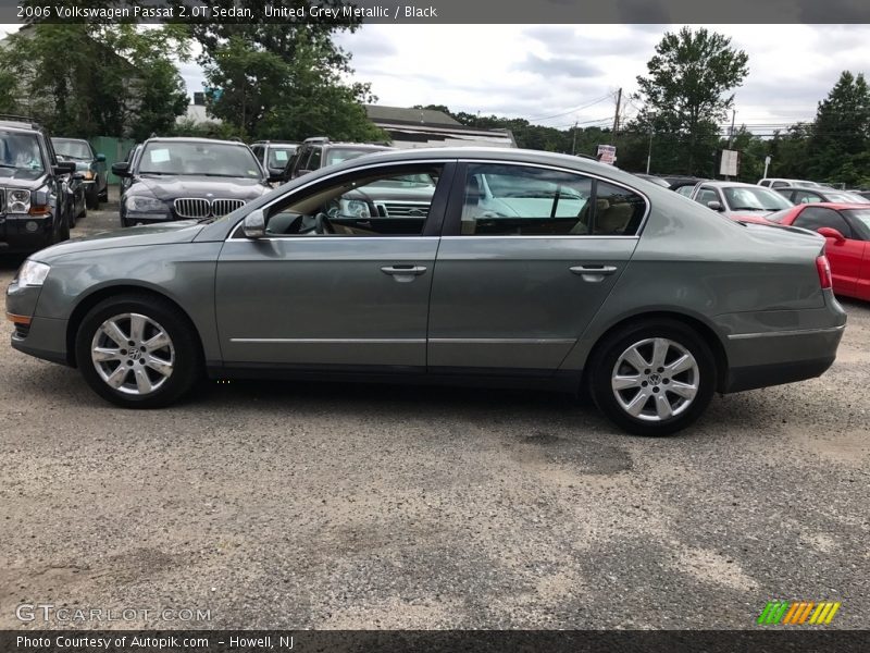 United Grey Metallic / Black 2006 Volkswagen Passat 2.0T Sedan