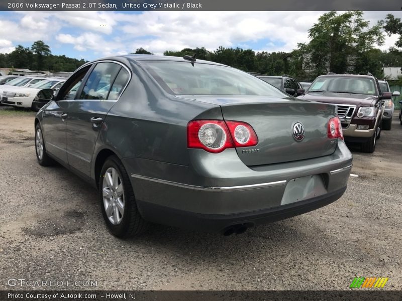 United Grey Metallic / Black 2006 Volkswagen Passat 2.0T Sedan