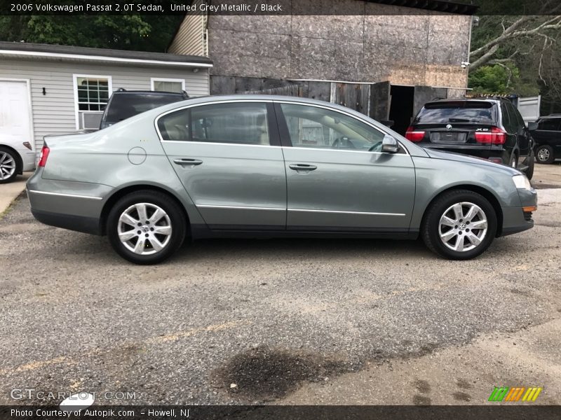 United Grey Metallic / Black 2006 Volkswagen Passat 2.0T Sedan