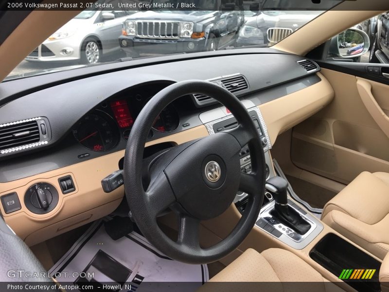 United Grey Metallic / Black 2006 Volkswagen Passat 2.0T Sedan