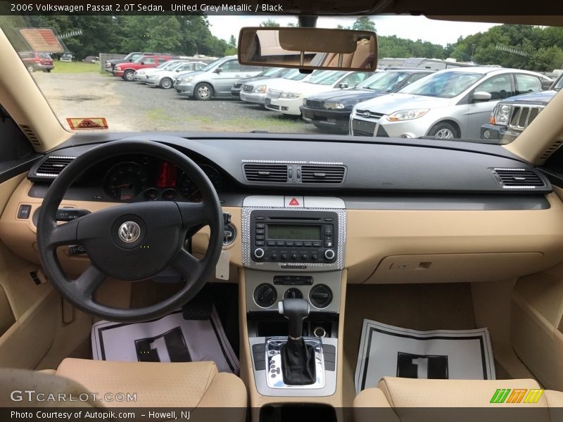 United Grey Metallic / Black 2006 Volkswagen Passat 2.0T Sedan