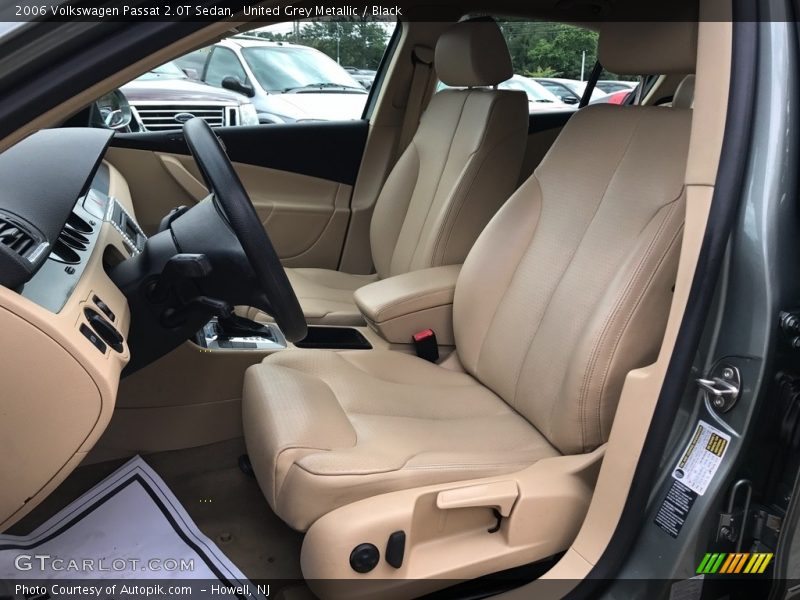 United Grey Metallic / Black 2006 Volkswagen Passat 2.0T Sedan