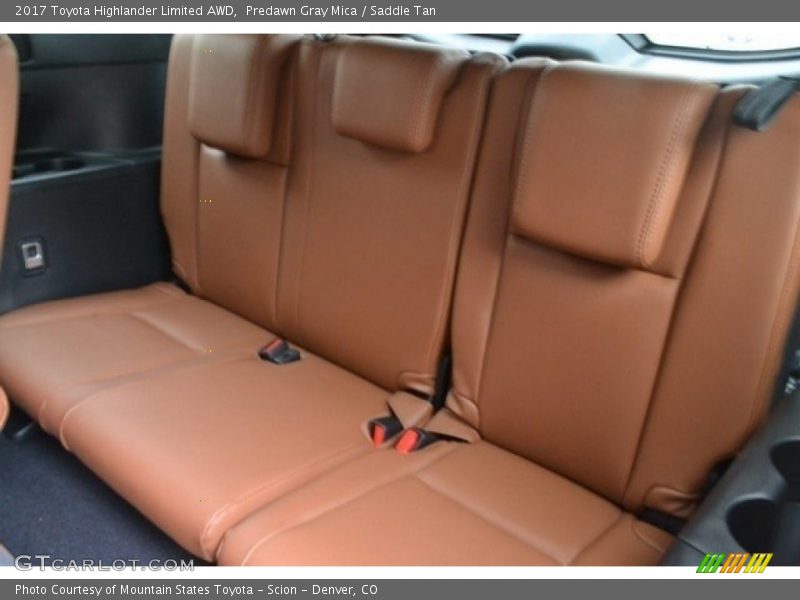 Predawn Gray Mica / Saddle Tan 2017 Toyota Highlander Limited AWD
