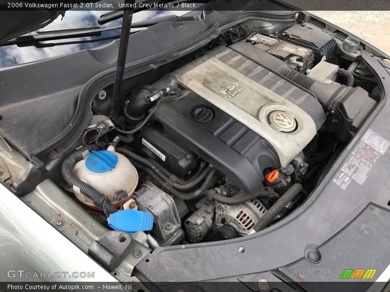 United Grey Metallic / Black 2006 Volkswagen Passat 2.0T Sedan
