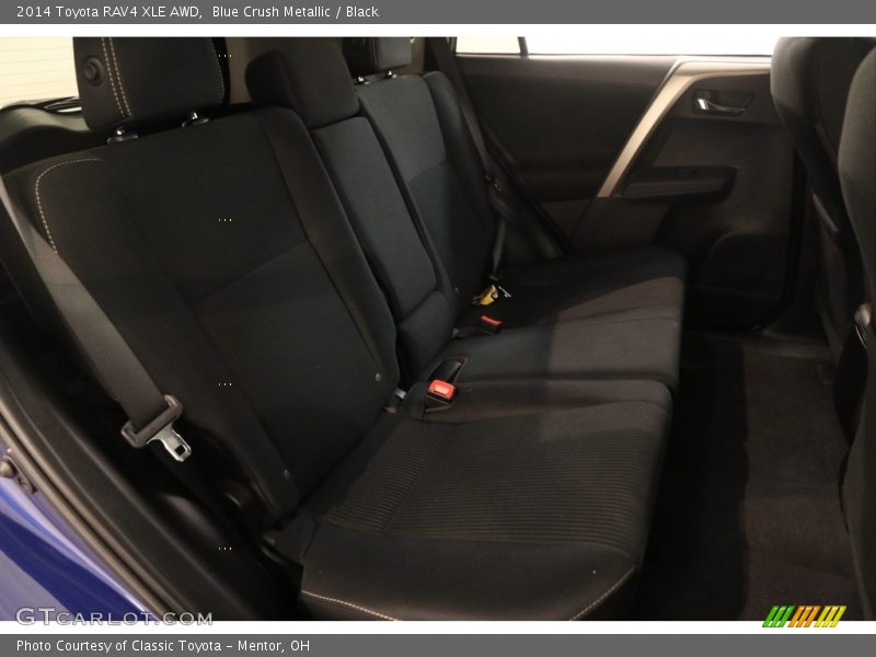 Blue Crush Metallic / Black 2014 Toyota RAV4 XLE AWD