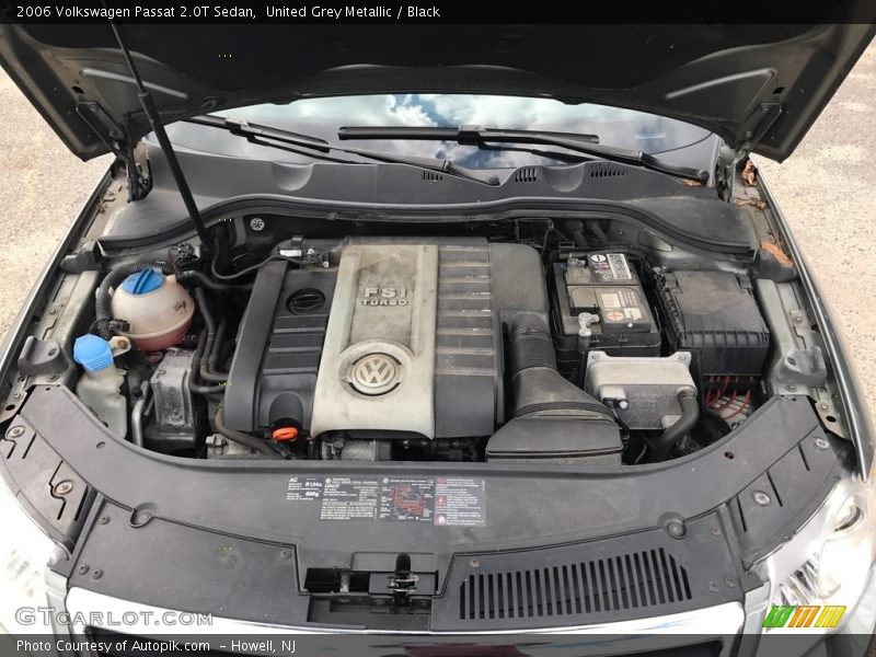 United Grey Metallic / Black 2006 Volkswagen Passat 2.0T Sedan
