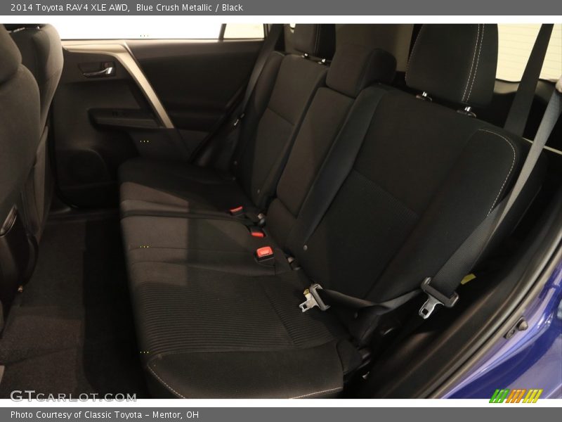 Blue Crush Metallic / Black 2014 Toyota RAV4 XLE AWD