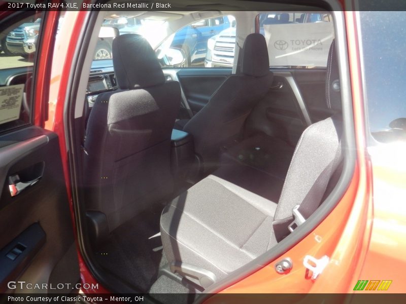 Barcelona Red Metallic / Black 2017 Toyota RAV4 XLE