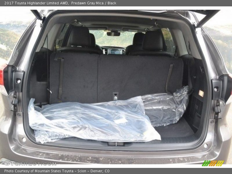 Predawn Gray Mica / Black 2017 Toyota Highlander Limited AWD