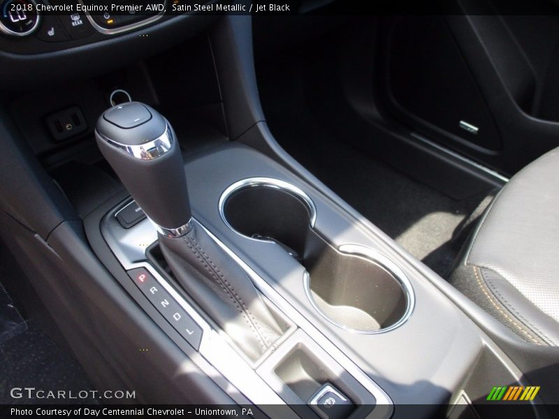 Satin Steel Metallic / Jet Black 2018 Chevrolet Equinox Premier AWD
