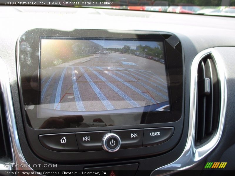 Satin Steel Metallic / Jet Black 2018 Chevrolet Equinox LT AWD