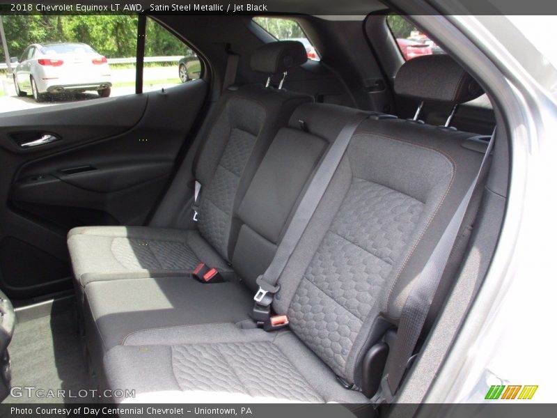 Satin Steel Metallic / Jet Black 2018 Chevrolet Equinox LT AWD