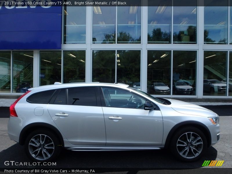  2017 V60 Cross Country T5 AWD Bright Silver Metallic