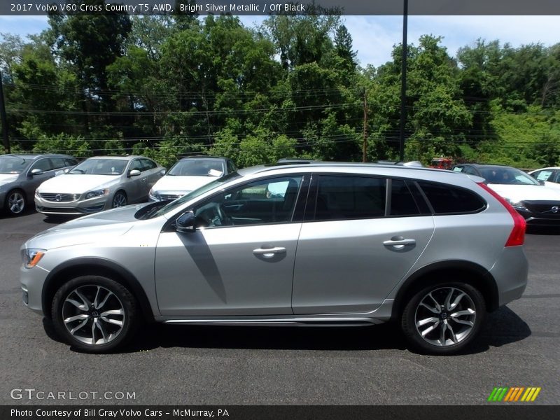  2017 V60 Cross Country T5 AWD Bright Silver Metallic