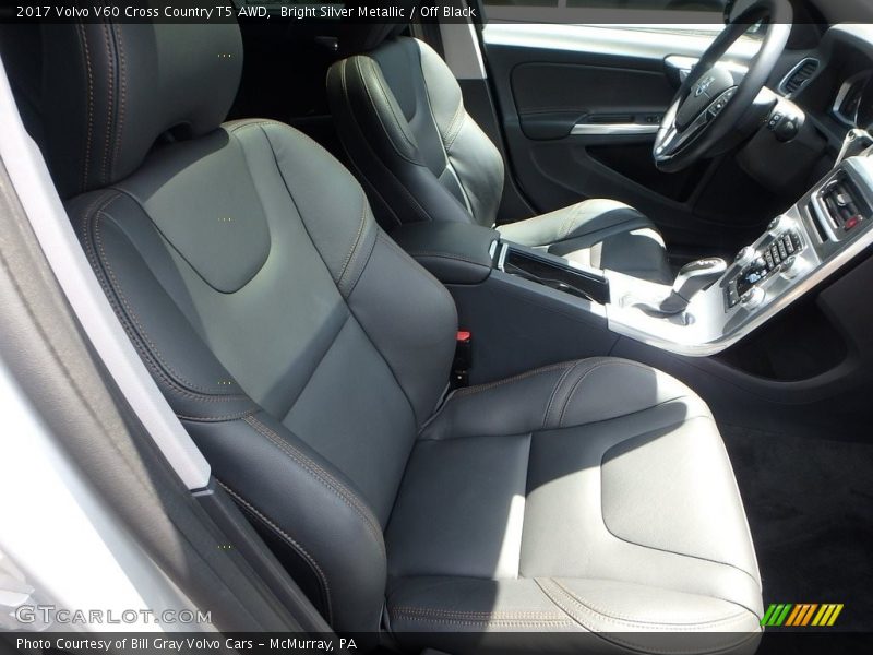 Front Seat of 2017 V60 Cross Country T5 AWD