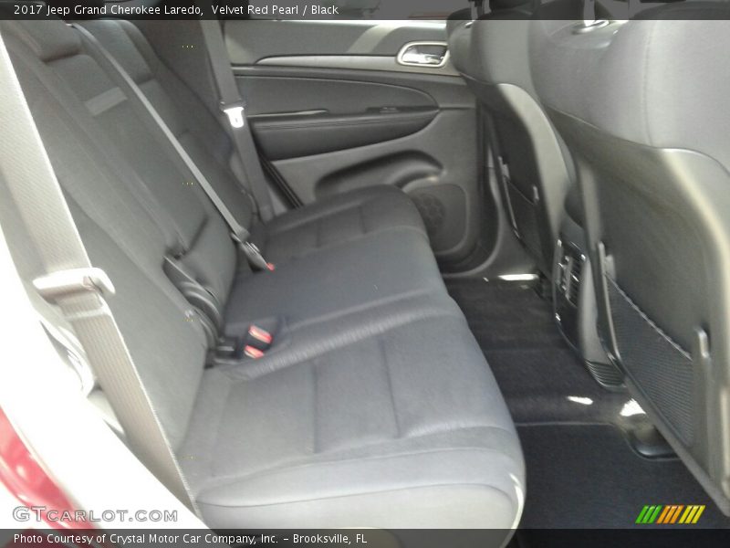 Velvet Red Pearl / Black 2017 Jeep Grand Cherokee Laredo