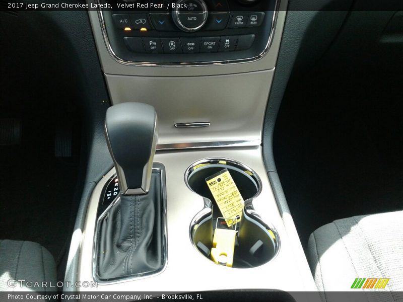 Velvet Red Pearl / Black 2017 Jeep Grand Cherokee Laredo
