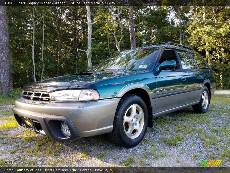 Spruce Pearl Metallic / Gray 1998 Subaru Legacy Outback Wagon