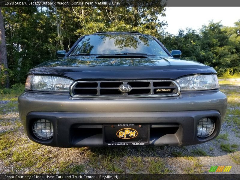 Spruce Pearl Metallic / Gray 1998 Subaru Legacy Outback Wagon
