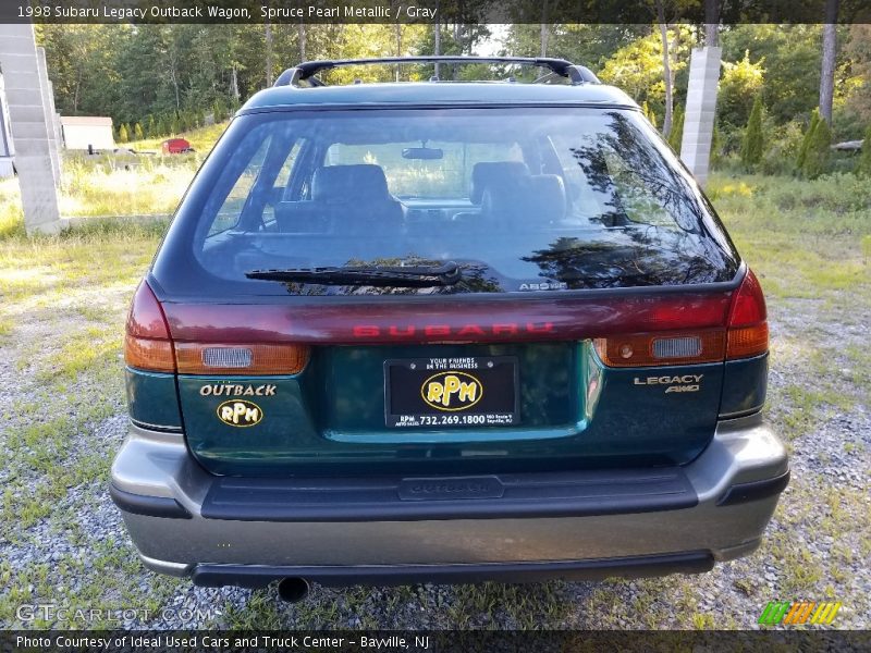 Spruce Pearl Metallic / Gray 1998 Subaru Legacy Outback Wagon