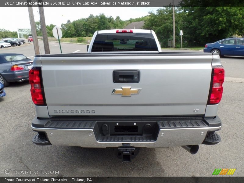 Silver Ice Metallic / Jet Black 2017 Chevrolet Silverado 3500HD LT Crew Cab 4x4