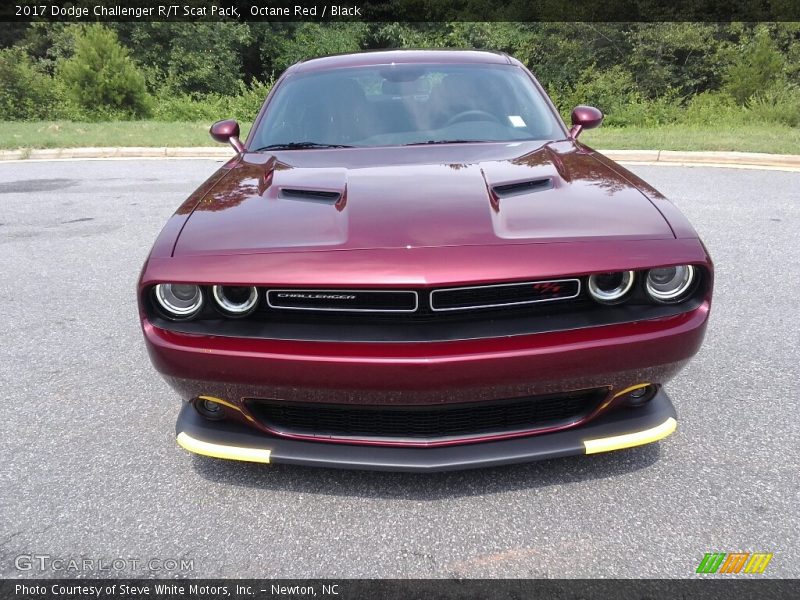 Octane Red / Black 2017 Dodge Challenger R/T Scat Pack