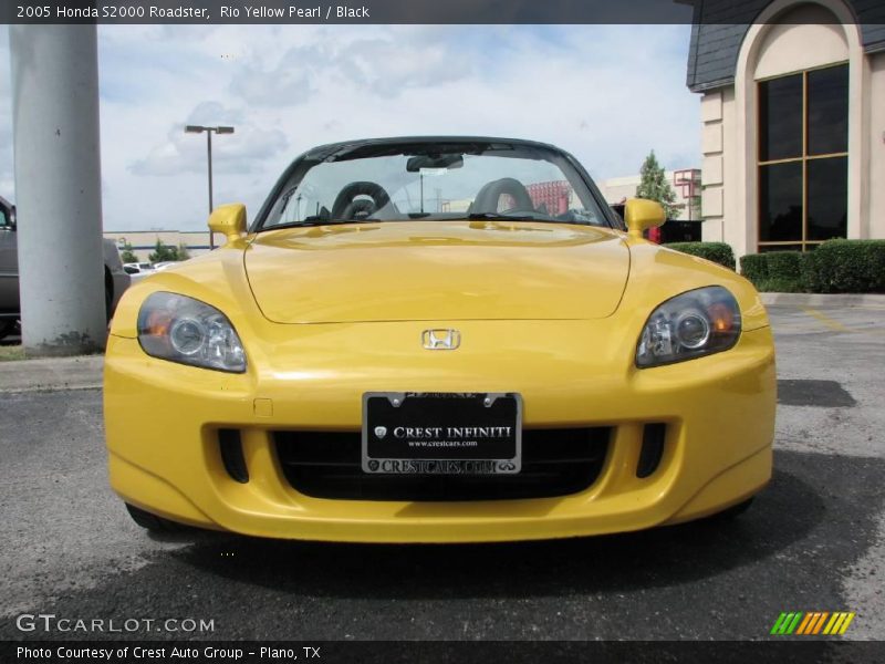 Rio Yellow Pearl / Black 2005 Honda S2000 Roadster