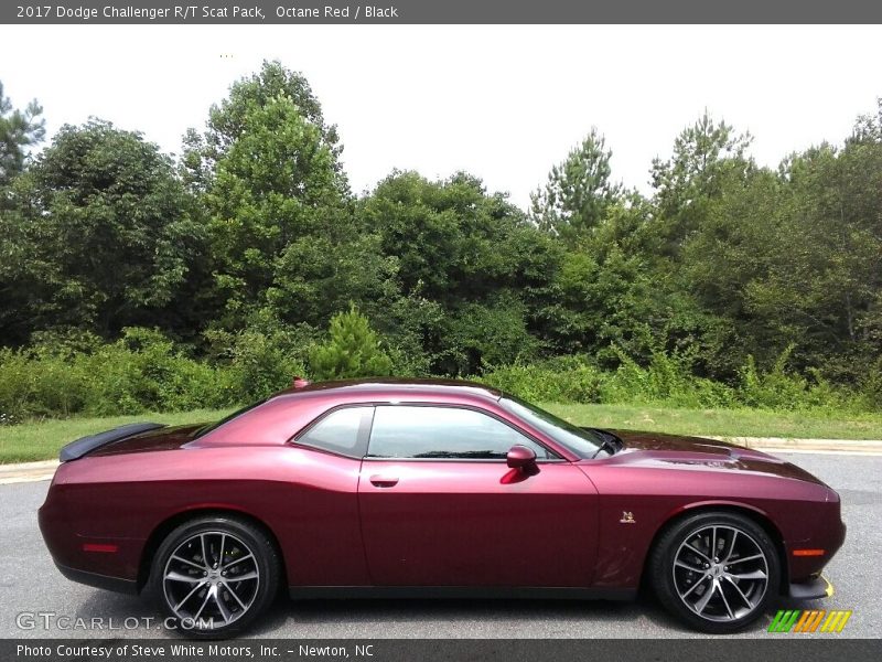 Octane Red / Black 2017 Dodge Challenger R/T Scat Pack